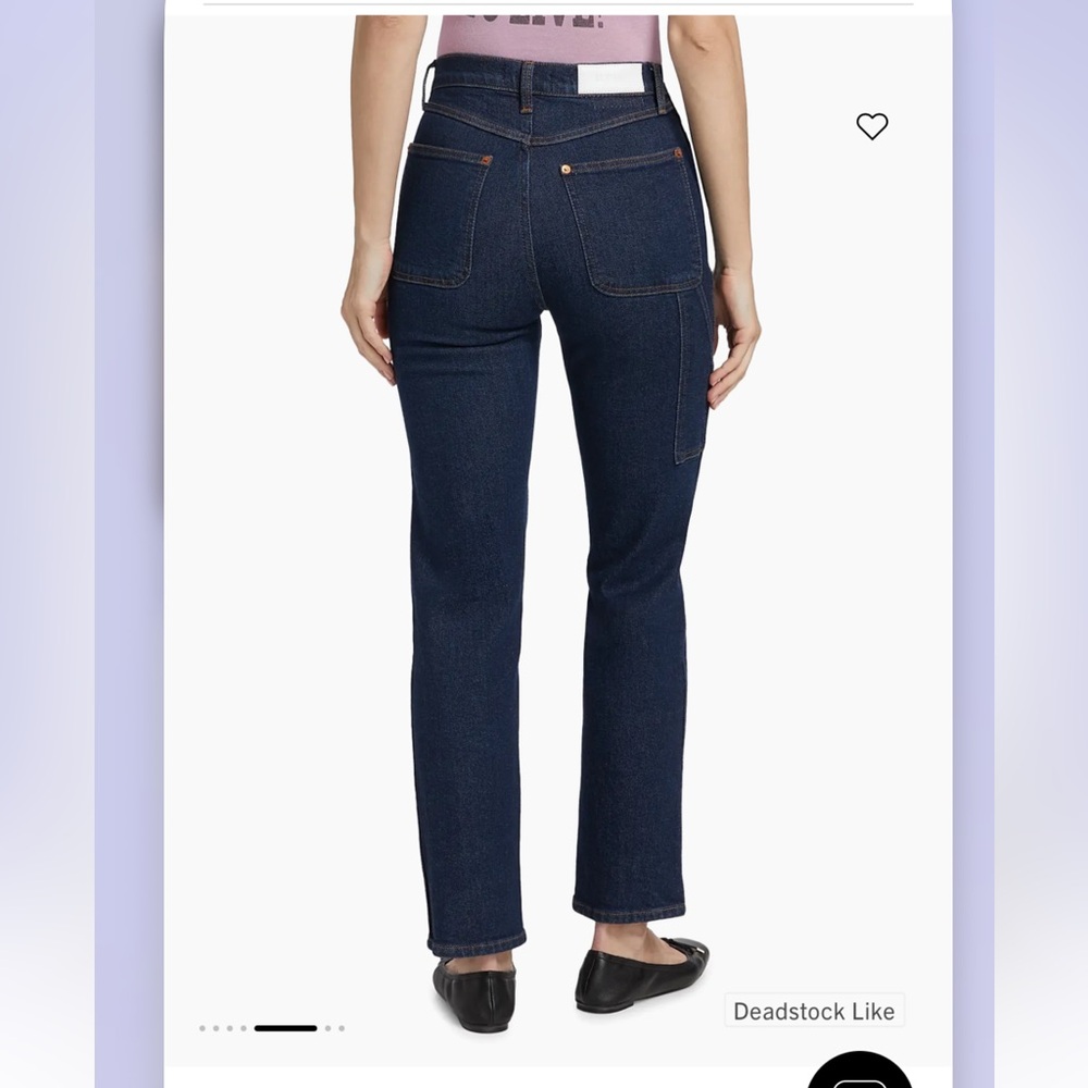 RE/DONE Painter Stovepipe Jeans